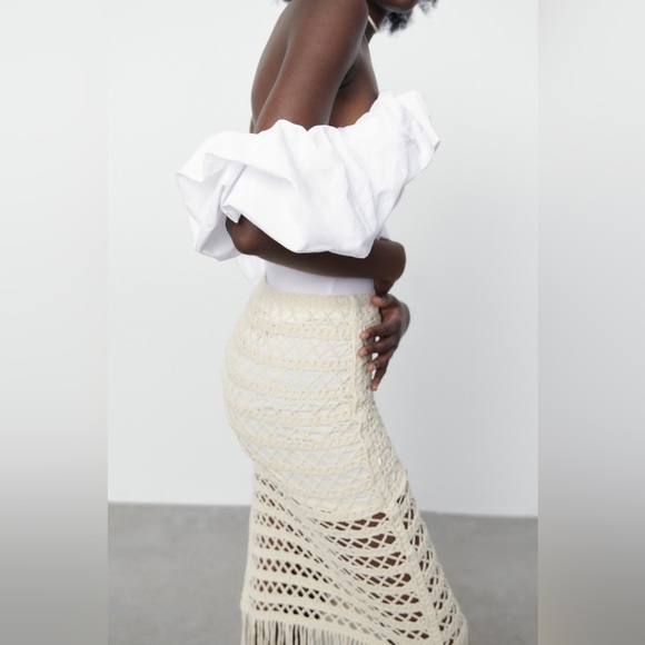 NWT ZARA RUFFLED BODYSUIT - Picture 5 of 12